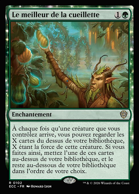 Le meilleur de la cueillette