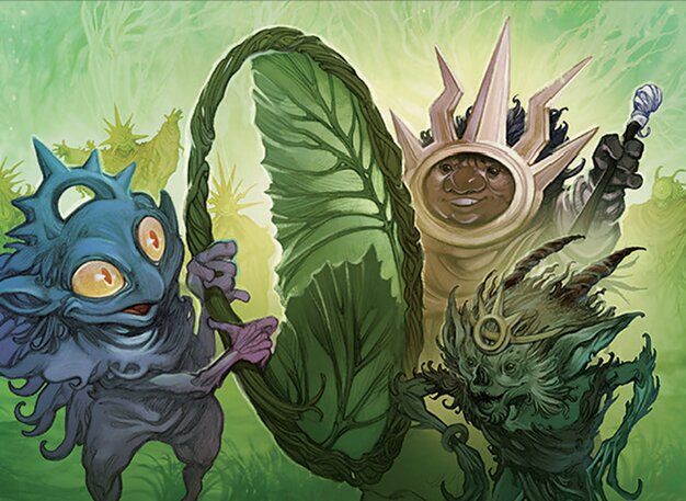 バネ葉のパレード