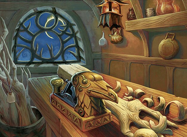 枝細工師の仕事道具