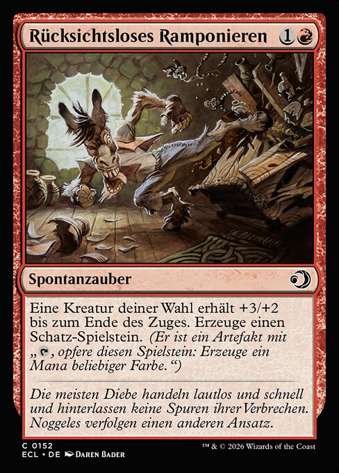 Rücksichtsloses Ramponieren