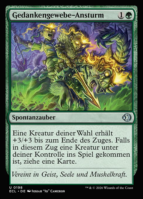 Gedankengewebe-Ansturm