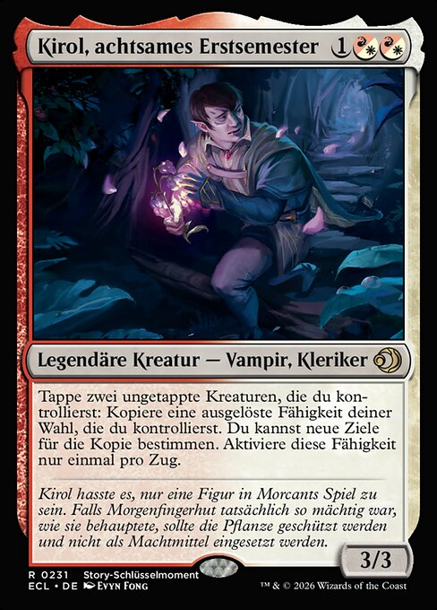 Kirol, achtsames Erstsemester