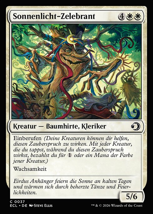 Sun-Dappled Celebrant