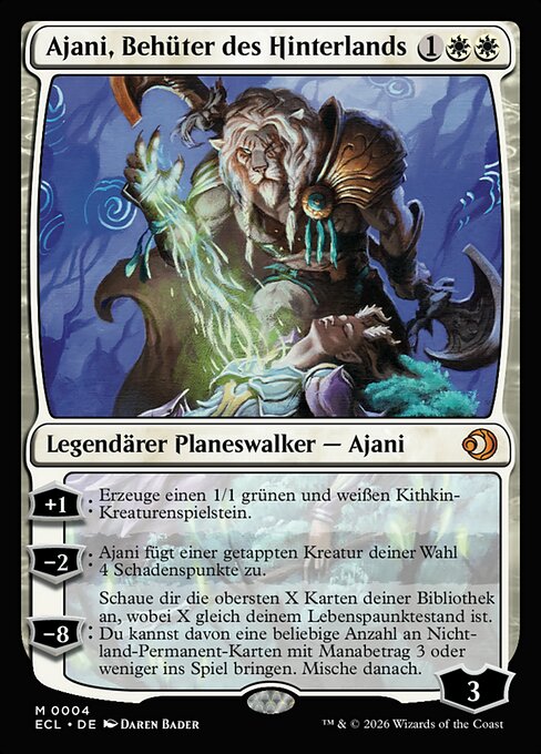 Ajani, Outland Chaperone