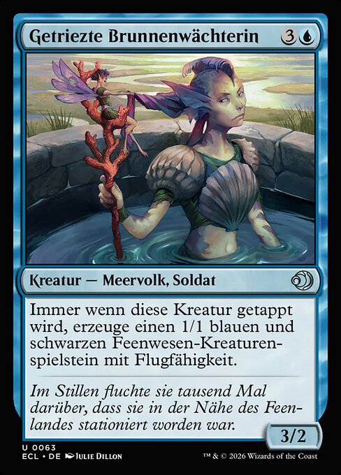 Getriezte Brunnenwächterin