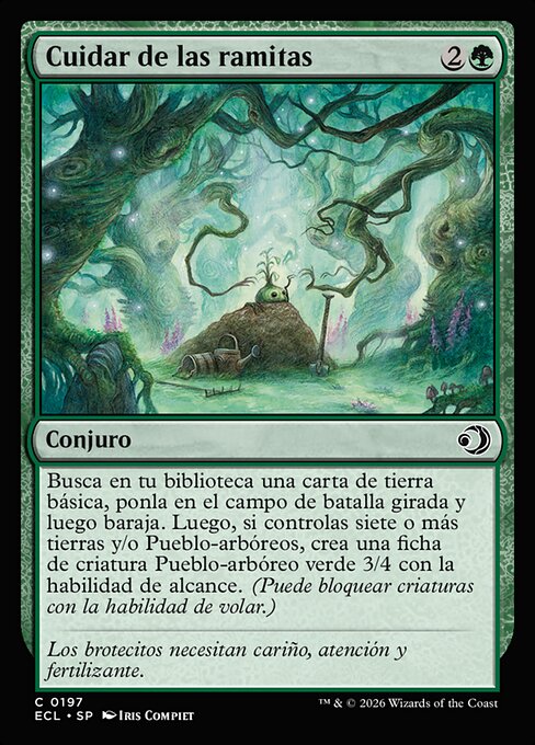 Cuidar de las ramitas