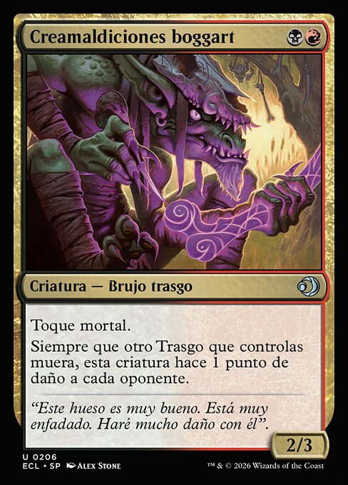 Creamaldiciones boggart