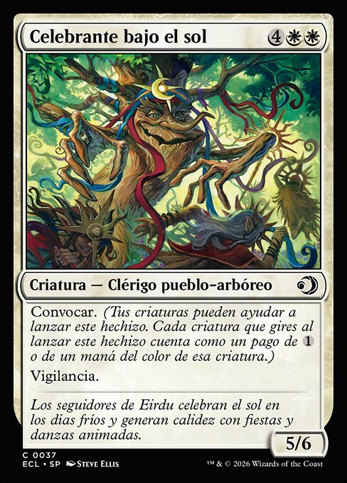 Sun-Dappled Celebrant