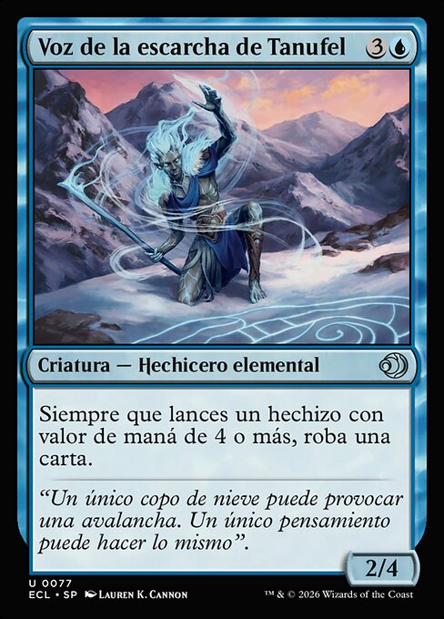 Voz de la escarcha de Tanufel