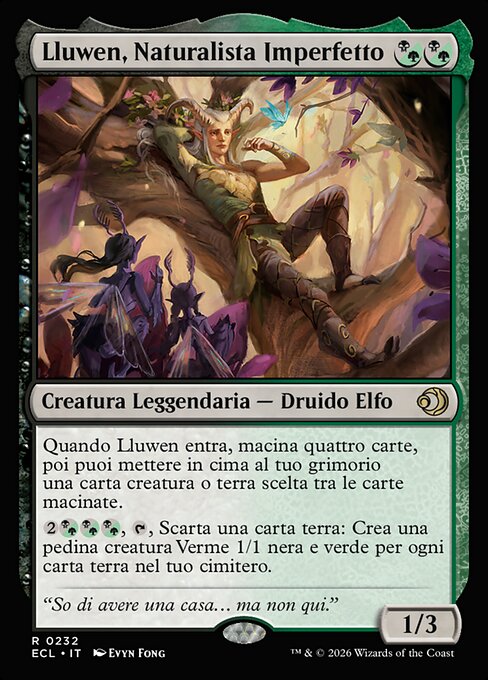 Lluwen, Imperfect Naturalist