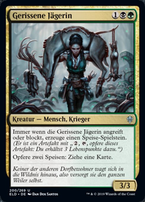 Gerissene Jägerin