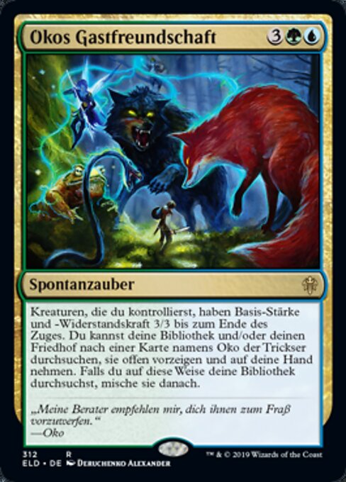 Okos Gastfreundschaft