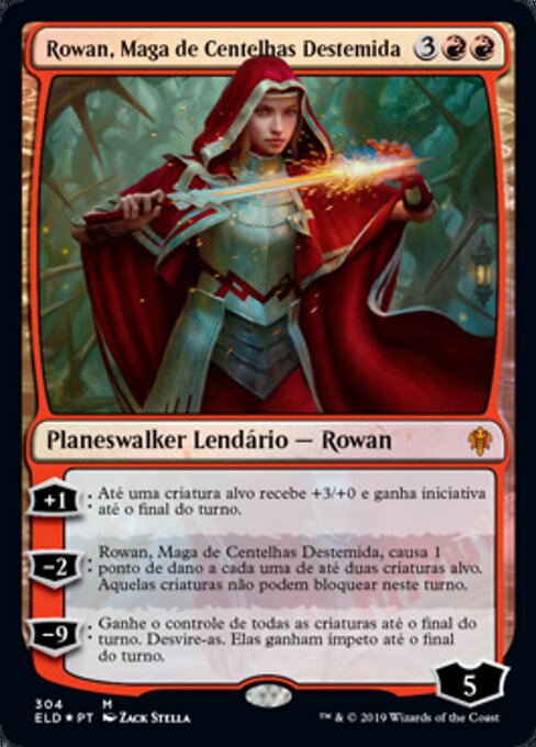Rowan, Maga de Centelhas Destemida