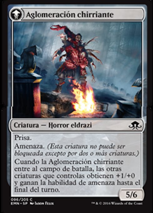 Aglomeración chirriante