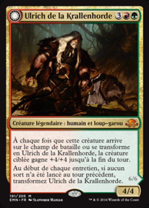 Ulrich of the Krallenhorde // Ulrich, Uncontested Alpha