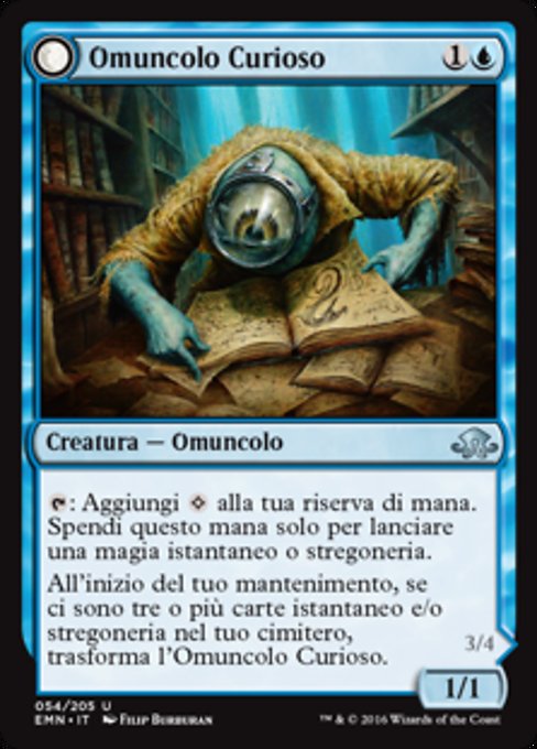 Curious Homunculus // Voracious Reader