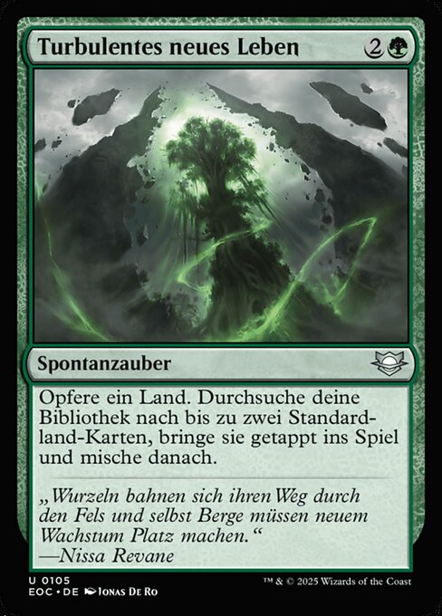 Turbulentes neues Leben