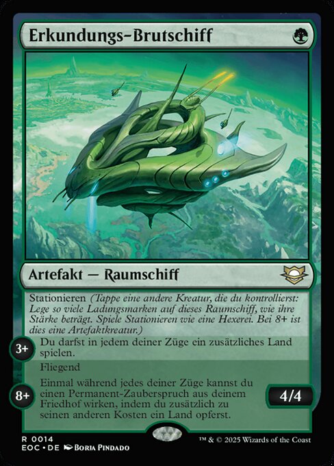 Erkundungs-Brutschiff