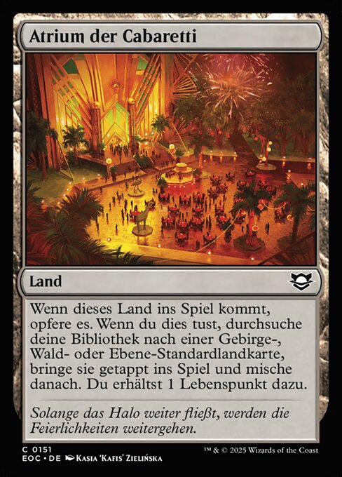 Atrium der Cabaretti