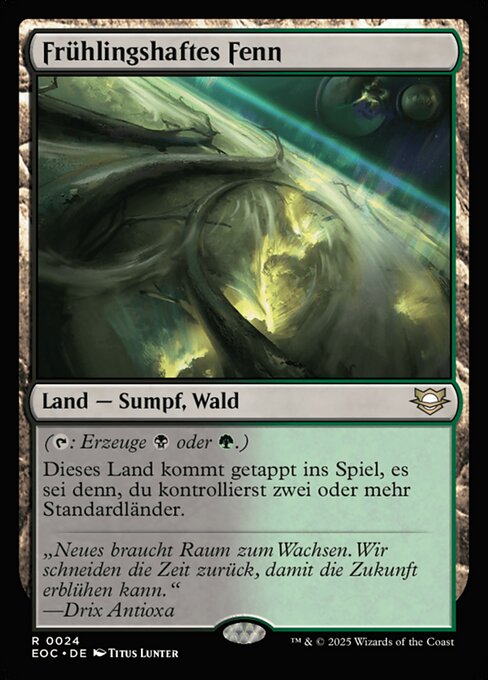 Frühlingshaftes Fenn