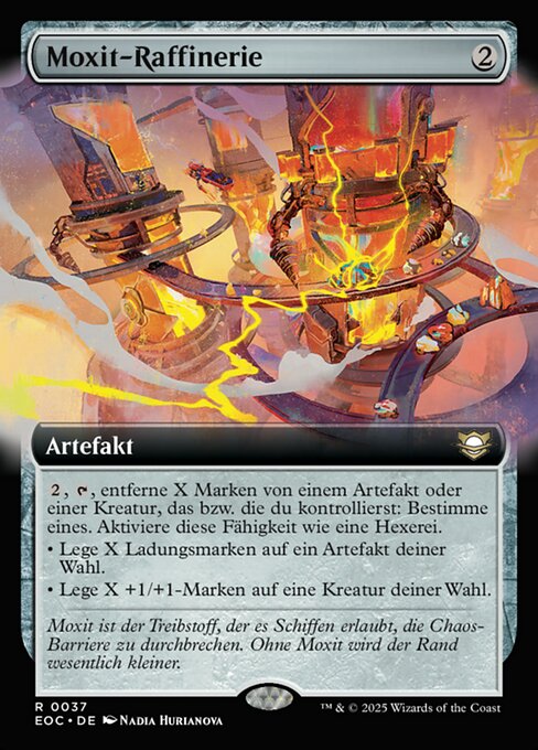 Moxit-Raffinerie