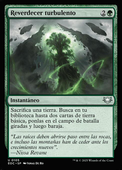 Reverdecer turbulento