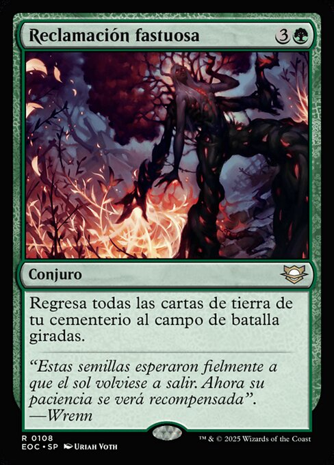 Reclamación fastuosa