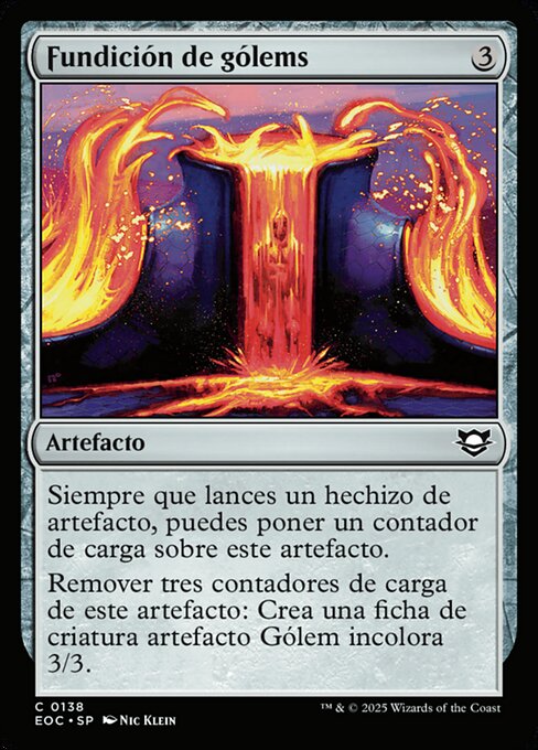 Fundición de gólems
