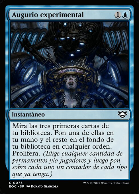 Augurio experimental