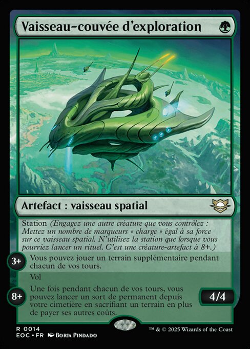 Vaisseau-couvée d'exploration