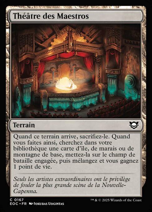 Théâtre des Maestros