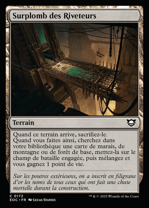 Surplomb des Riveteurs