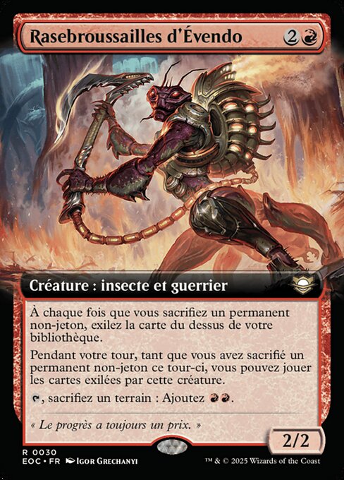 Rasebroussailles d'Évendo