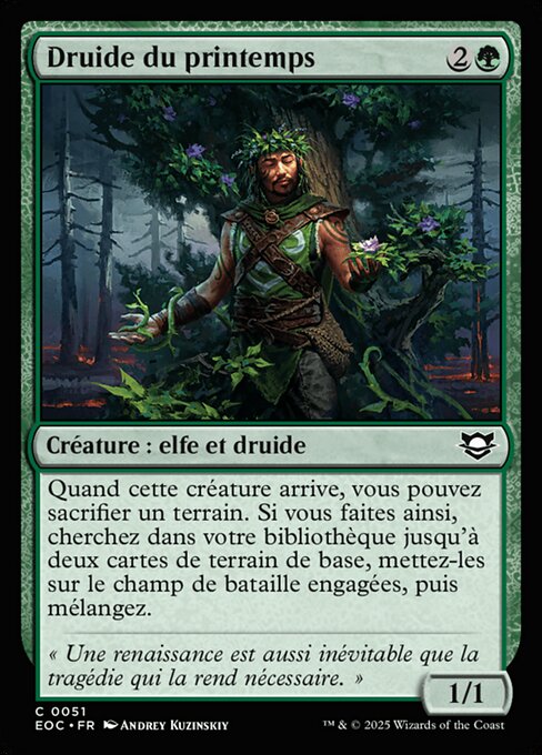 Druide du printemps