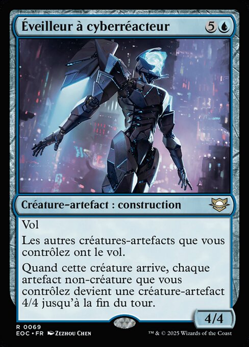 Éveilleur à cyberréacteur