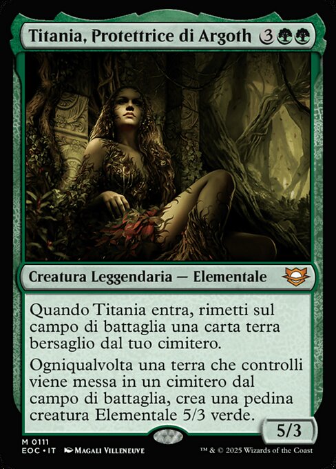 Titania, Protettrice di Argoth