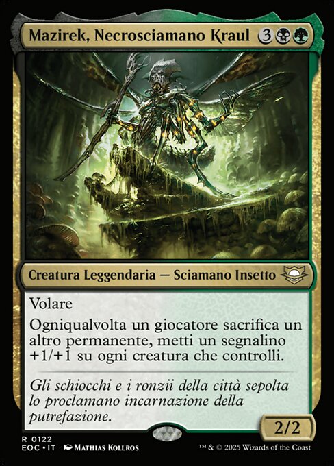 Mazirek, Necrosciamano Kraul