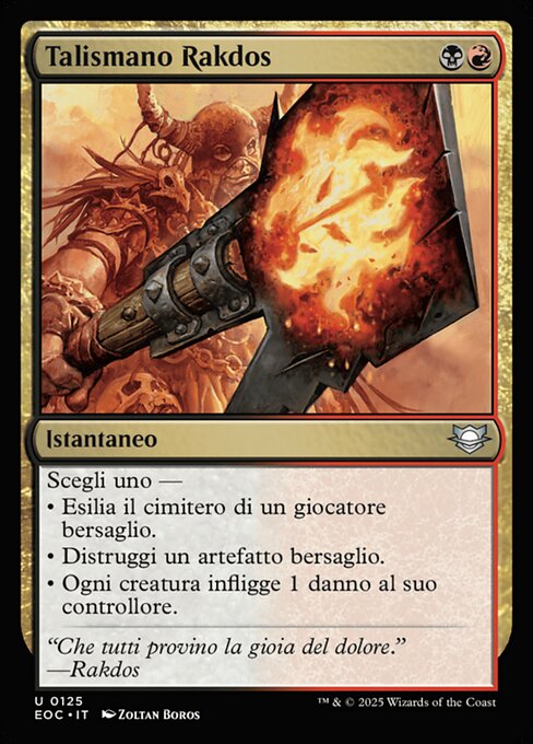 Talismano Rakdos