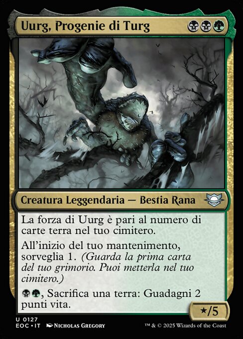 Uurg, Progenie di Turg