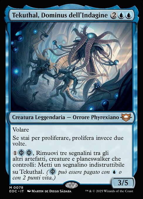 Tekuthal, Dominus dell'Indagine