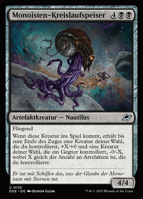 Monoisten-Kreislaufspeiser