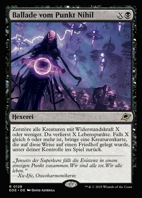 Ballade vom Punkt Nihil