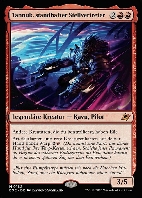 Tannuk, standhafter Stellvertreter