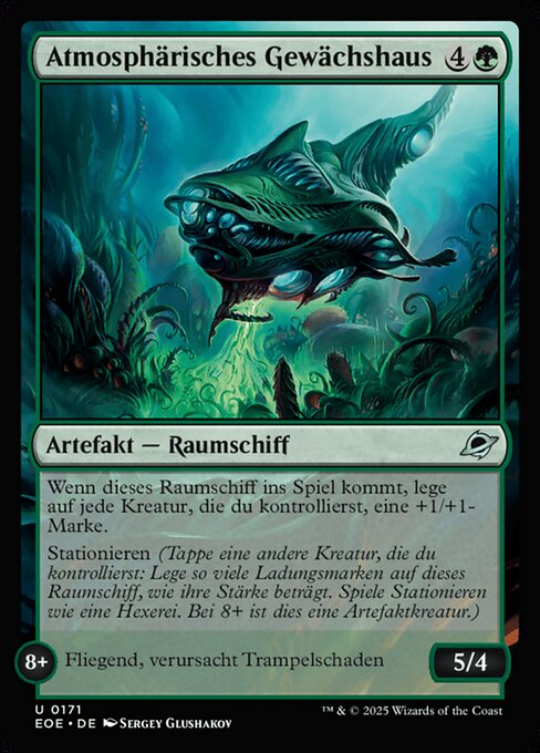 Atmosphärisches Gewächshaus