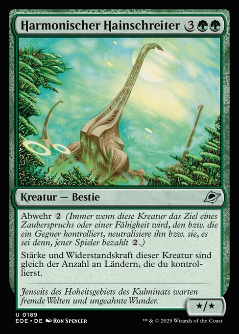 Harmonischer Hainschreiter