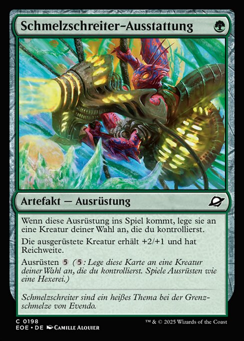 Schmelzschreiter-Ausstattung