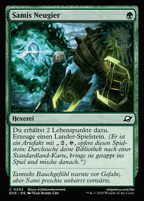Samis Neugier