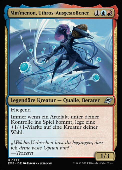 Mm'menon, Uthros-Ausgestoßener