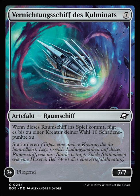 Vernichtungsschiff des Kulminats