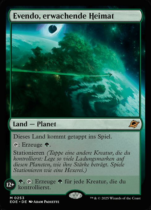 Evendo, erwachende Heimat